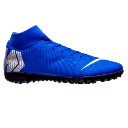 Сороконожки Nike Mercurial SUPERFLY 6 Academy TF AH7370-400 цвет: синий/мультиколор - Официальная Продукция