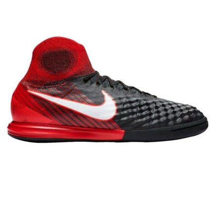 Обувь для зала (футзалки Найк) Nike MagistaX Proximo II IC 843957-061 цвет: черный/красный - Официальная Продукция