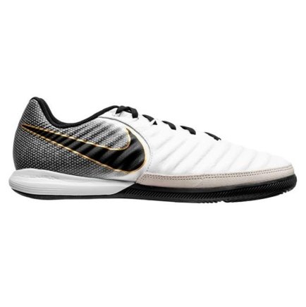 Обувь для зала (футзалки Найк) Nike Tiempo Lunar LEGENDX 7 Pro IC AH7246-100 цвет: белый/мультиколор