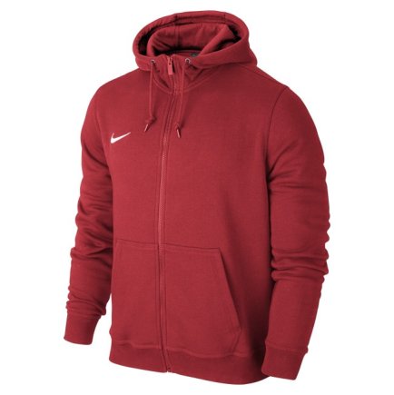 Спортивная кофта Nike TEAM CLUB FZ HOODY JR 658499-657 подростковые цвет: красный