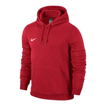 Спортивная кофта Nike TEAM CLUB HOODY JR подростковые цвет: красный