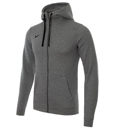 Толстовка Nike Hoodie FZ Fleece Club 19 AJ1313-063 цвет: серый
