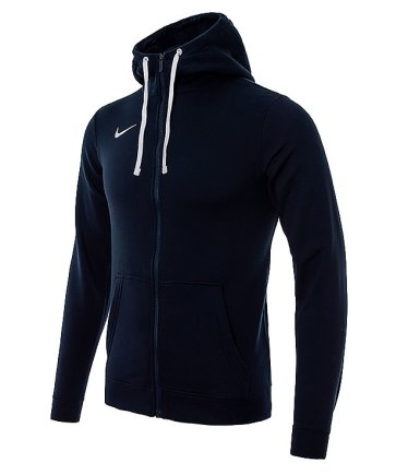 Толстовка Nike Hoodie FZ Fleece Club 19 AJ1313-451 цвет: темно-синий