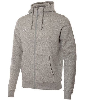 Толстовка Nike Club Team Full Zip Hoodie 658497-050 цвет: серый