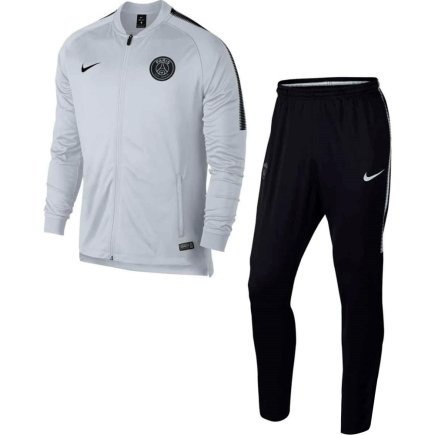 Спортивный костюм Nike Dres Paris Saint-Germain Dry Squad 854666-047 цвет: белый/черный - Официальная Продукция