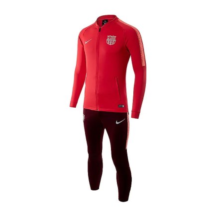 Спортивний костюм Nike Barcelona Tracksuit Dry Squad Knit 894341-691 колір: червоний/вишневий
