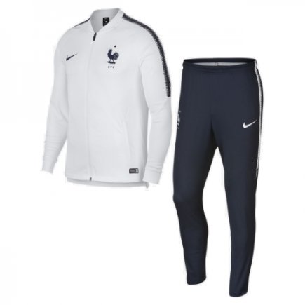 Спортивний костюм Nike FFF Dri-FIT Squad 893384-102 колір: білий/чорний