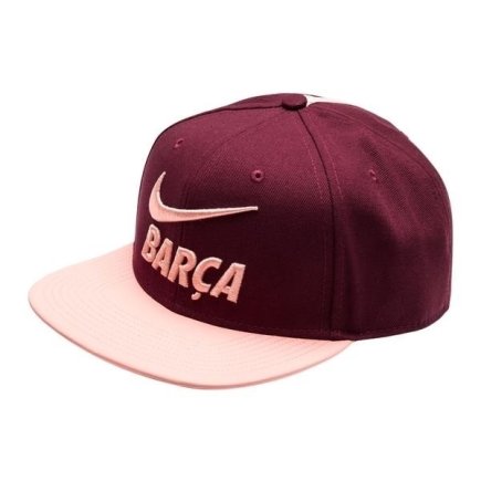 Кепка Nike Barcelona Snapback Pro Pride 916568-669 колір: бордовий/рожевий