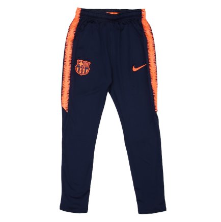 Спортивные штаны Nike JR FCBarcelona Squad Pant AH6723-451 подростковые цвет: темно-синий