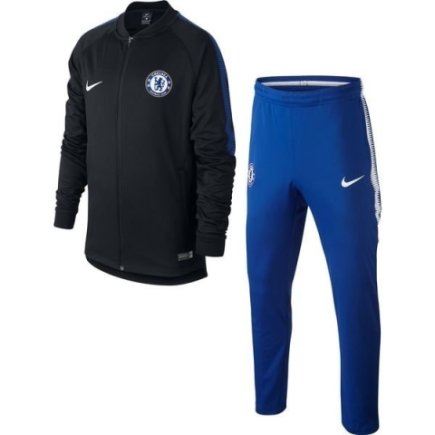 Спортивный костюм Nike JR Chelsea Dry Squad Knit 905396-010 подростковый цвет: темно-синий/синий