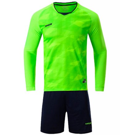 Футбольна форма Europaw № 027W колір: салатовий/темно-синій Футбольна форма Europaw № 027W колір: салатовий/темно-синій