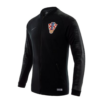 Олимпийка Nike Croatia Anthem Men's Football Jacket 893587-010 цвет: черный