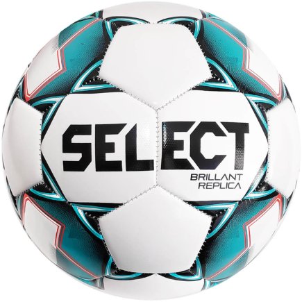 Мяч футбольный Select Brillant Replica Размер 5 цвет: зеленый/белый (официальная гарантия)