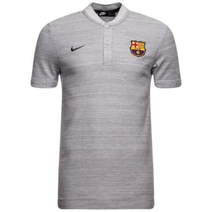Поло Nike Barcelona Polo Authentic Grand Slam 892335-014 цвет: сірий