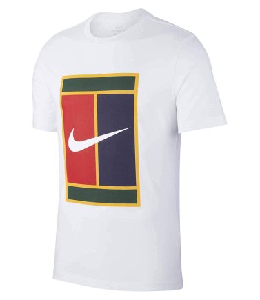 Футболка Nike Mens Tee Heritage Logo BV5775-100 цвет: білий/комбінований