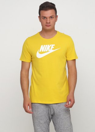 Футболка Nike M NSW TEE ICON FUTURA 696707-713 цвет: желтый