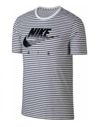 Футболка Nike Sportswear Air Max 90 Mens T-Shirt 892213-102 колір: білий/чорний