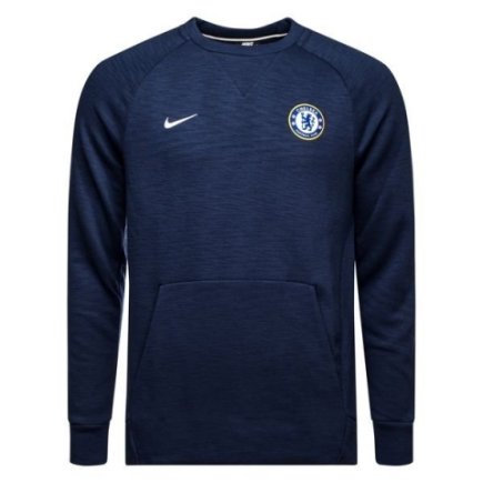 Реглан Nike Chelsea Sweatshirt NSW Crew 919558-451 колір: синій