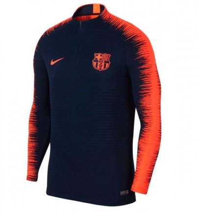 Реглан Nike FC Barcelona VaporKnit Strike Drill Top 943165-452 колір: синій/помаранчевий