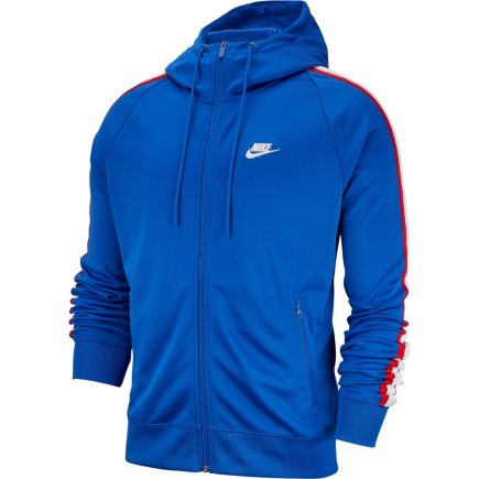 Олімпійка Nike Hoodie FZ NSW Tribute AR2242-480 колір: синій