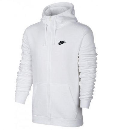 Спортивная кофта Nike M NSW HOODIE FZ FT CLUB 804391-072 цвет: серый