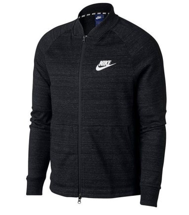 Спортивна кофта Nike M NSW JKT AV15 KNIT 896896-010 колір: чорний