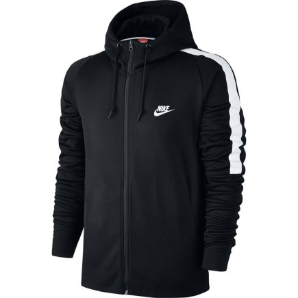 Спортивна кофта Nike M NSW JKT HD PK TRIBUTE 861650-010 колір: чорний