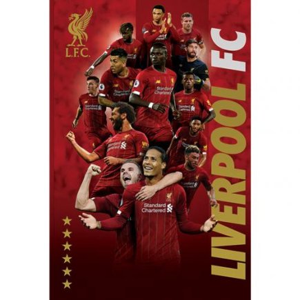Постер Ліверпуль Liverpool FC Poster Players 38