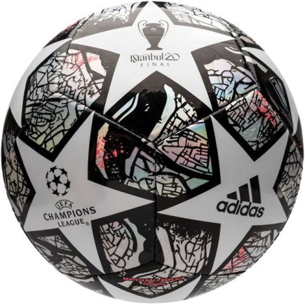 Мяч футбольный Adidas Finale Istanbul Training 2020 FH7346 Лига Чемпионов ЛЧ 2019-2020 размер 5 цвет: мультиколор (официальная гарантия)