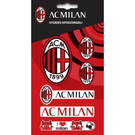 Набір наклеек стікерів A.C. Milan Sticker Set