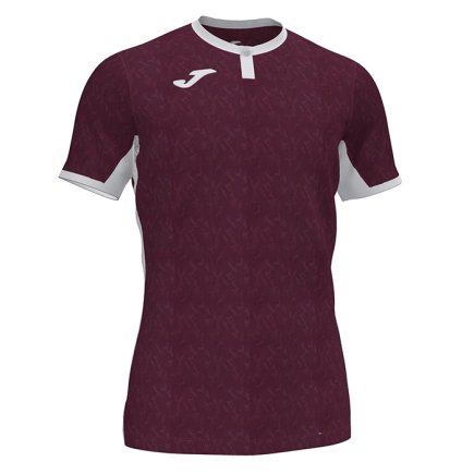 Футболка Joma Toletum II 101476.672 цвет: бордовый/белый