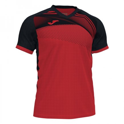 Футболка Joma Supernova II 101604.601 колір: червоний/чорний