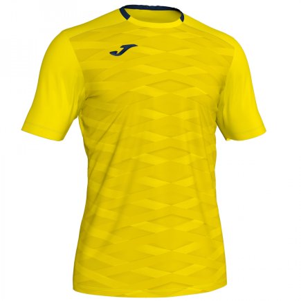Футболка Joma Myskin Academy 101290.903 колір: жовтий/темно-синій