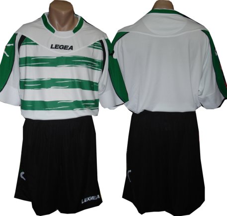 Футбольная форма Legea Belfast 0021 цвет: бело-зеленый