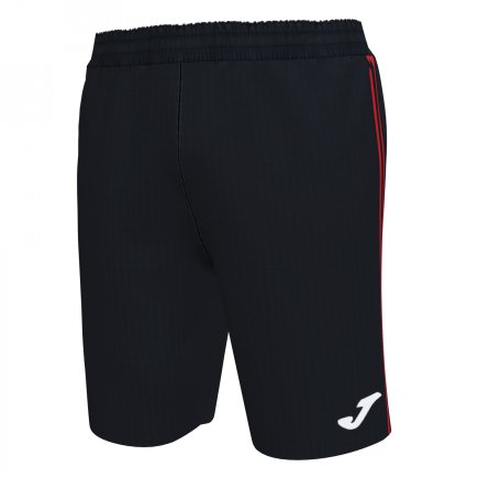 Шорти Joma Classic Bermuda 101655.106 колір: чорний/червоний
