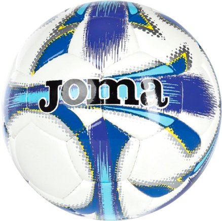 Мяч футбольный Joma Dali 400083.312.4 размер 4 цвет: белый/синий
