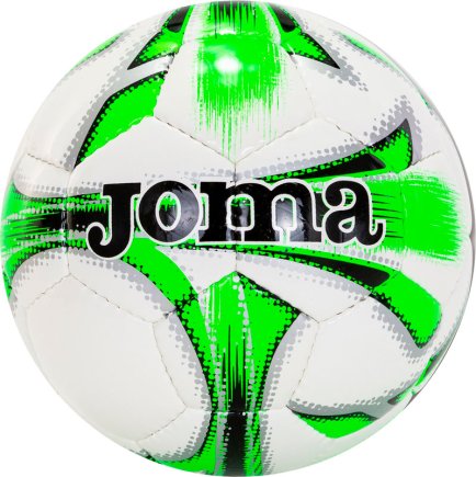 Мяч футбольный Joma Dali 400083.021.5 размер 5 цвет: белый/зеленый