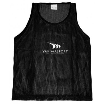 Манишка Yakimasport 100370 взрослая цвет: черный