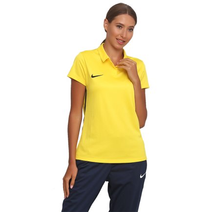 Футболка Nike POLO W O M E N ’ S A C A D E M Y 1 8 899986-719 женские цвет: желтый/черный