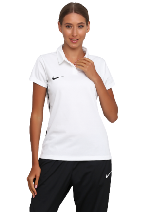 Футболка Nike Women's Dry Academy18 Football Polo 899986-100 жіночі колір: білий