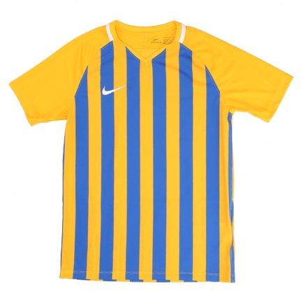 Футболка Nike Y NK STRP DVSN III JSY SS 894102-740 подростковые цвет: желтый/синий