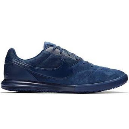 Обувь для зала (футзалки Найк) Nike Premier II SALA AV3153-441 цвет: синий