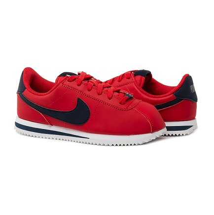 Кроссовки Nike CORTEZ BASIC SL (GS) 904764-600 детские цвет: красный