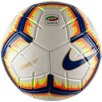 М'яч футбольний Nike SERIEA NK STRK-FA18 SC3376-100 розмір 5 (офіційна гарантія)