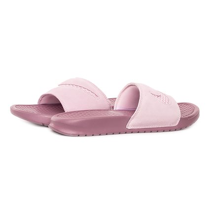 Сланцы Nike WMNS BENASSI JDI LTR SE AQ8651-600 женские цвет: розовый