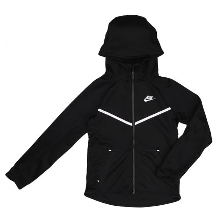 Спортивная кофта Nike B NSW TCH SSNL TOP AR4018-010 подростковые цвет: черный