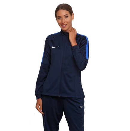 Спортивна кофта Nike KNIT TRACK JACKET WOMEN’S ACADEMY 18 893767-451 колір: синій