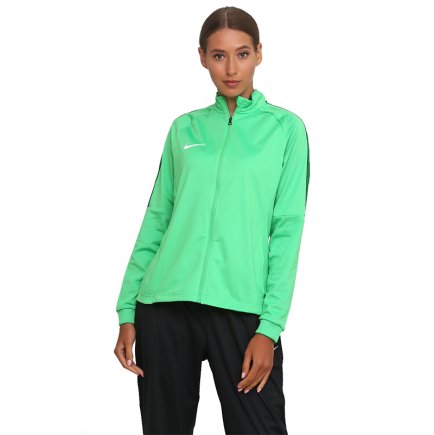 Спортивна кофта Nike KNIT TRACK JACKET WOMEN’S ACADEMY 18 893767-361 жіночі колір: зелений