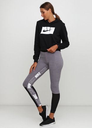Лосини Nike W NP SPRT DSTRT TGHT AQ0068-056 жіночі колір: сірий
