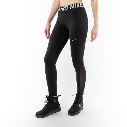 Лосини Nike W NP 365 TIGHT AO9968-010 жіночі колір: чорний/білий